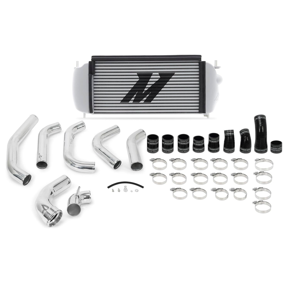 Mishimoto MMINT-F35T-15KPSL Performance Intercooler Kit Fits Ford F-150 3.5 EcoBoost 2015+ Silver