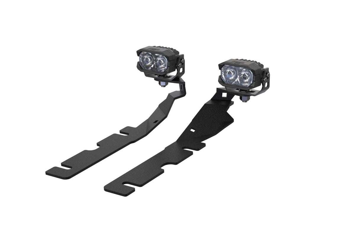 Morimoto 2Banger Ditch Light Kit: Fits Dodge Ram 09-18 (HXB White SAE Wide Beam)