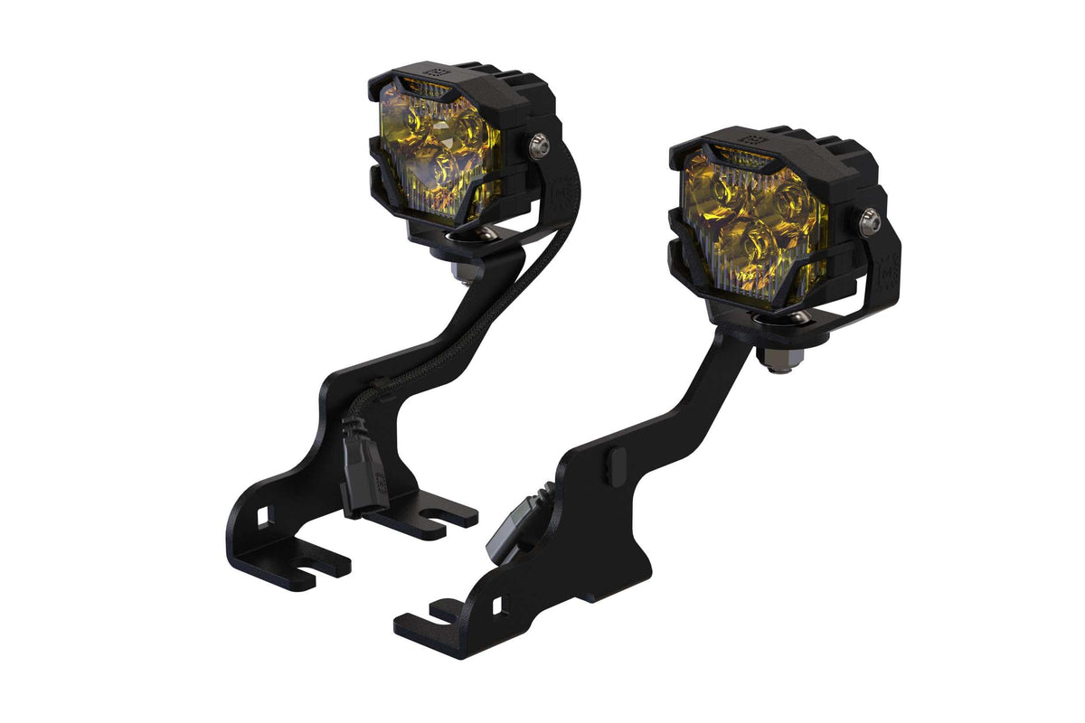Morimoto 4Banger Ditch Light Kit: Fits Ford Raptor 10-14 (HXB Yellow Combo Beam)