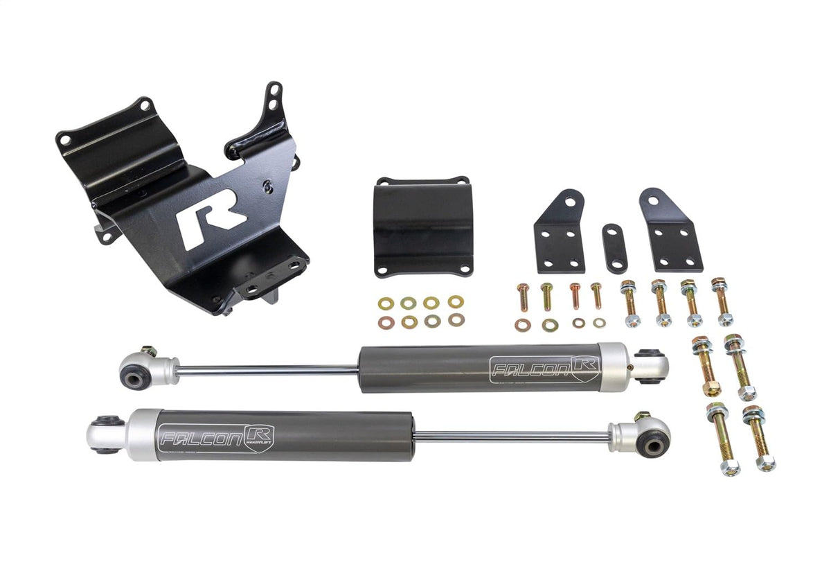 ReadyLIFT 77-23200 Dual Steering Stabilizer with Falcons For Ford F250/ F350 4WD