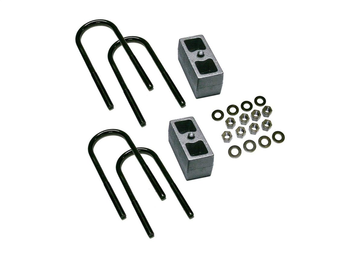 RealTruck SUPERLIFT SUSPENSION 3" Block Kit for Ford F-350 | Rear Lift Blocks, U-Bolts, & Hardware | 1538 | Fits 1983-1997 Ford F-350 4WD (Will Not Fit Dually)