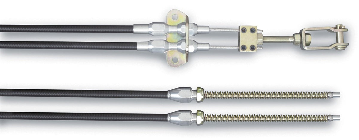 Lokar EC-80FU Universal Emergency Brake Cable with Black Housing