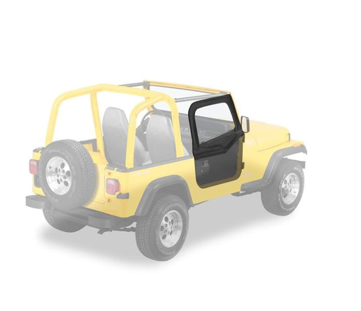 Bestop Upper Fabric Doors 5178001 for Jeep Wrangler YJ 1988-1995