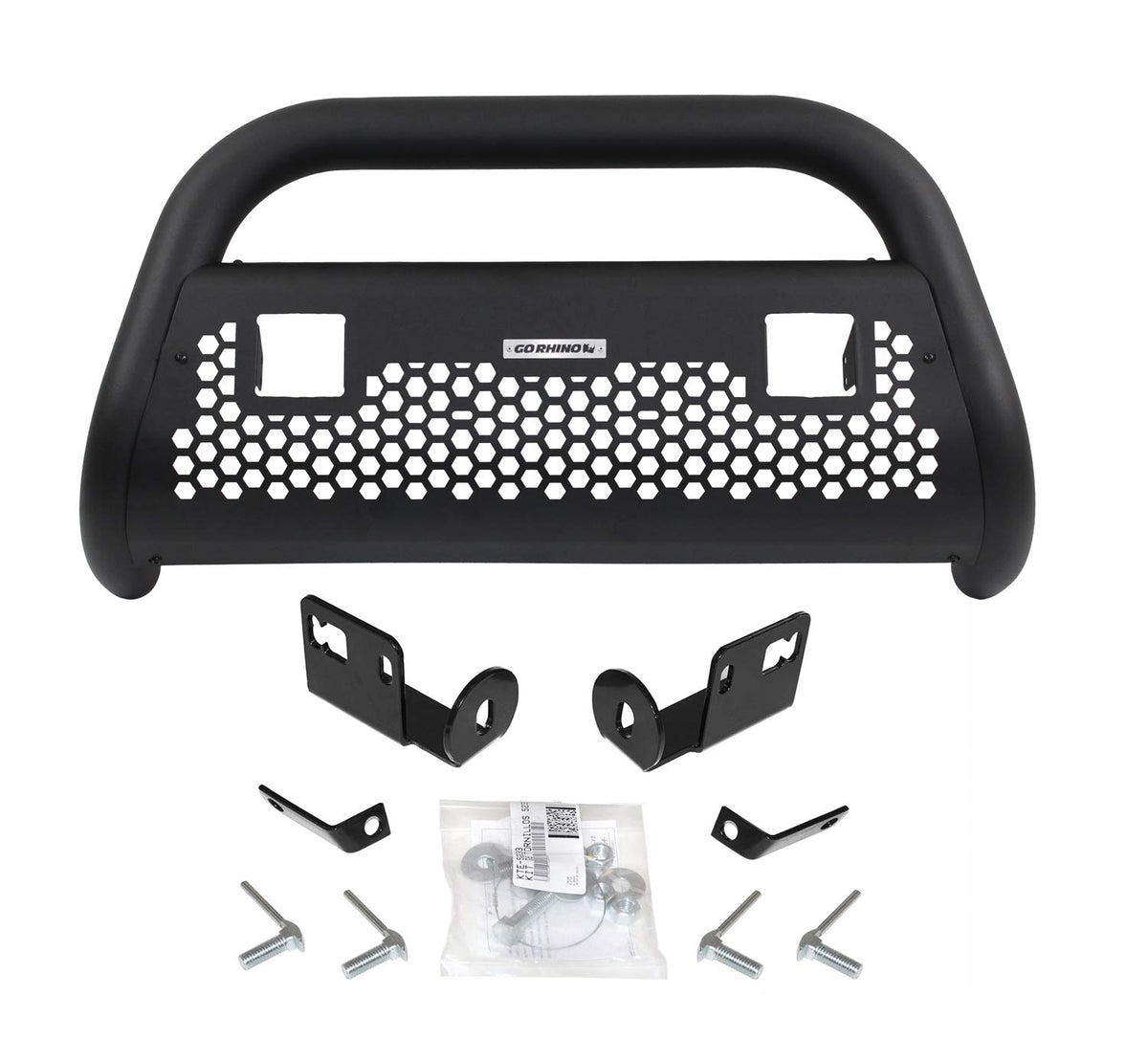 Go Rhino - 55882T - Go Rhino 55882T Rhino Charger 2 RC2 LR Complete Bull Bar Kit Fits 09-19 Compatible with/Replacement for F-150