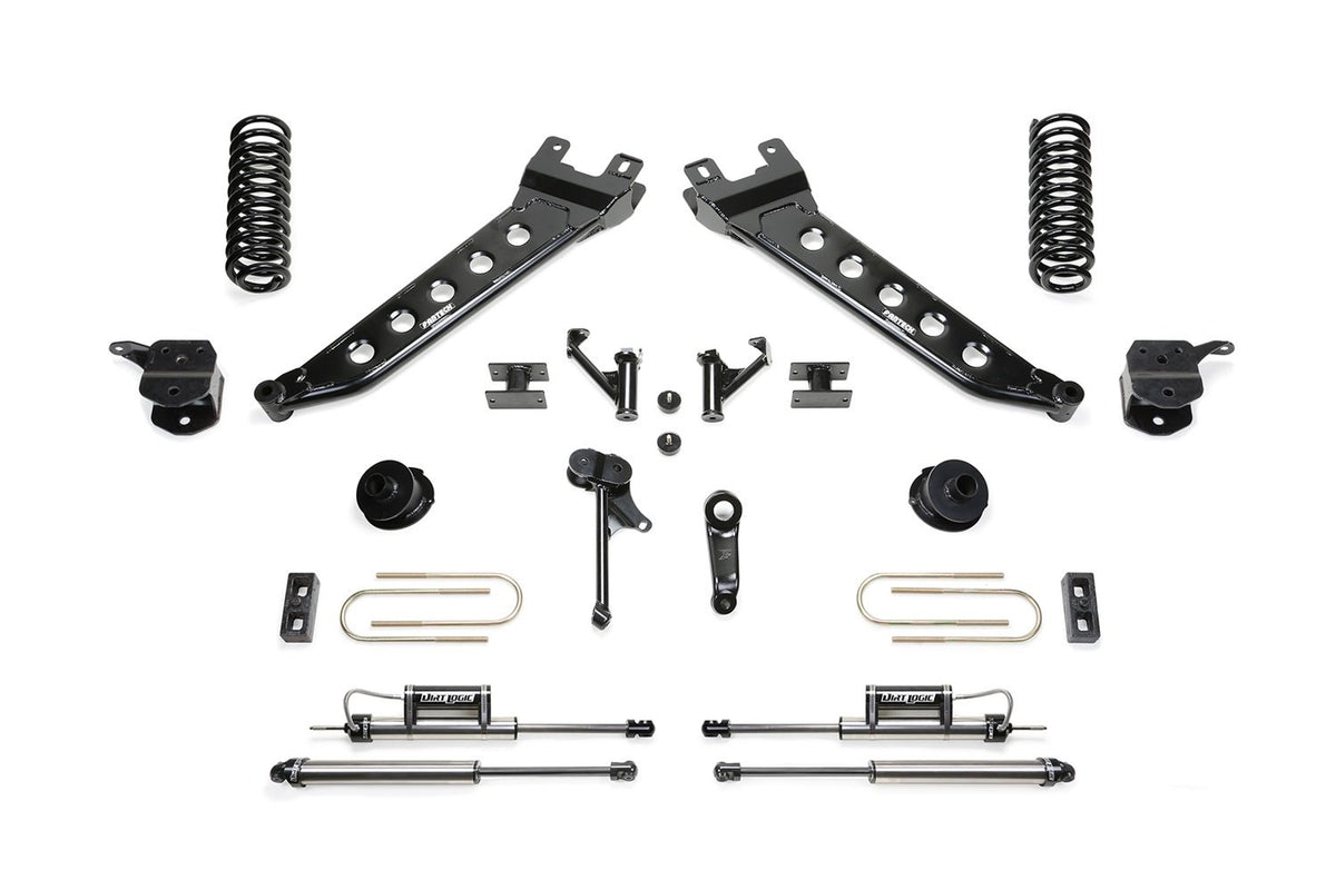 Fabtech K3147DL Radius Arm Lift System 7 in. Lift Incl. 2.25 DLSS Shocks Radius Arm Lift System