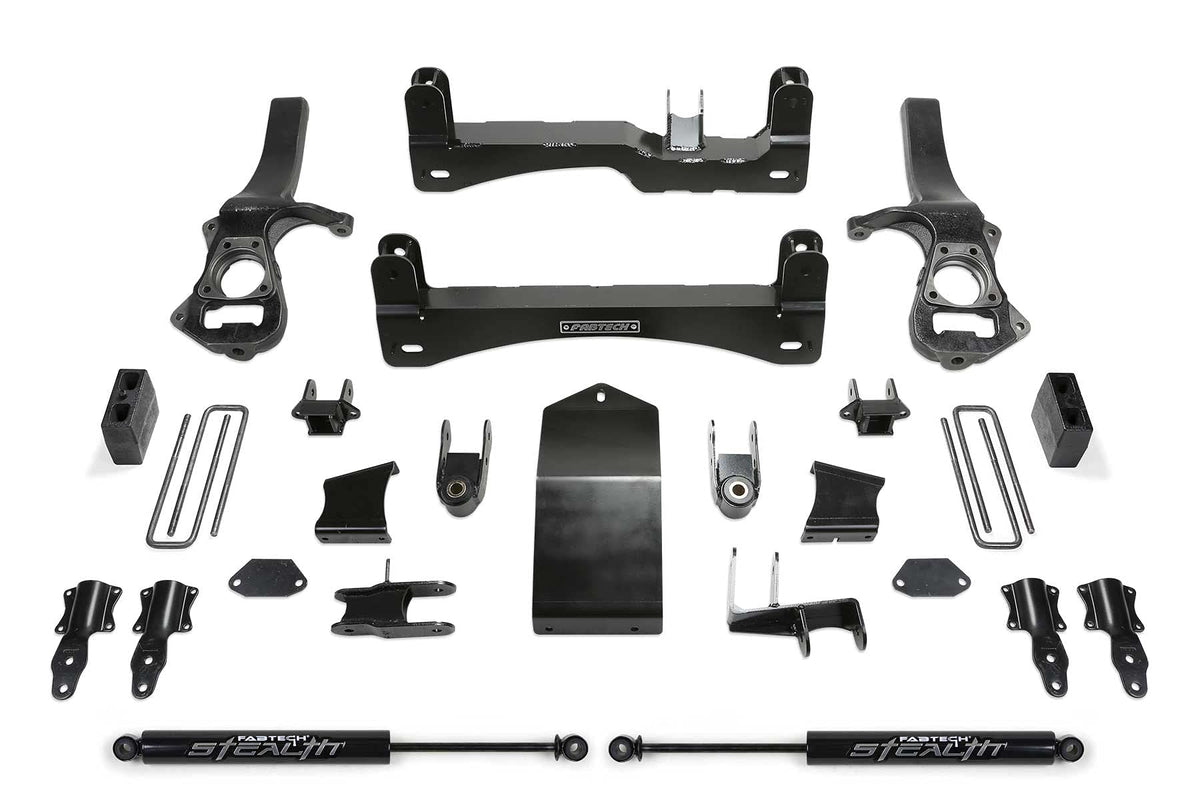 Fabtech FTS21252 Shock Extension For 6 in. Lift Shock Extension