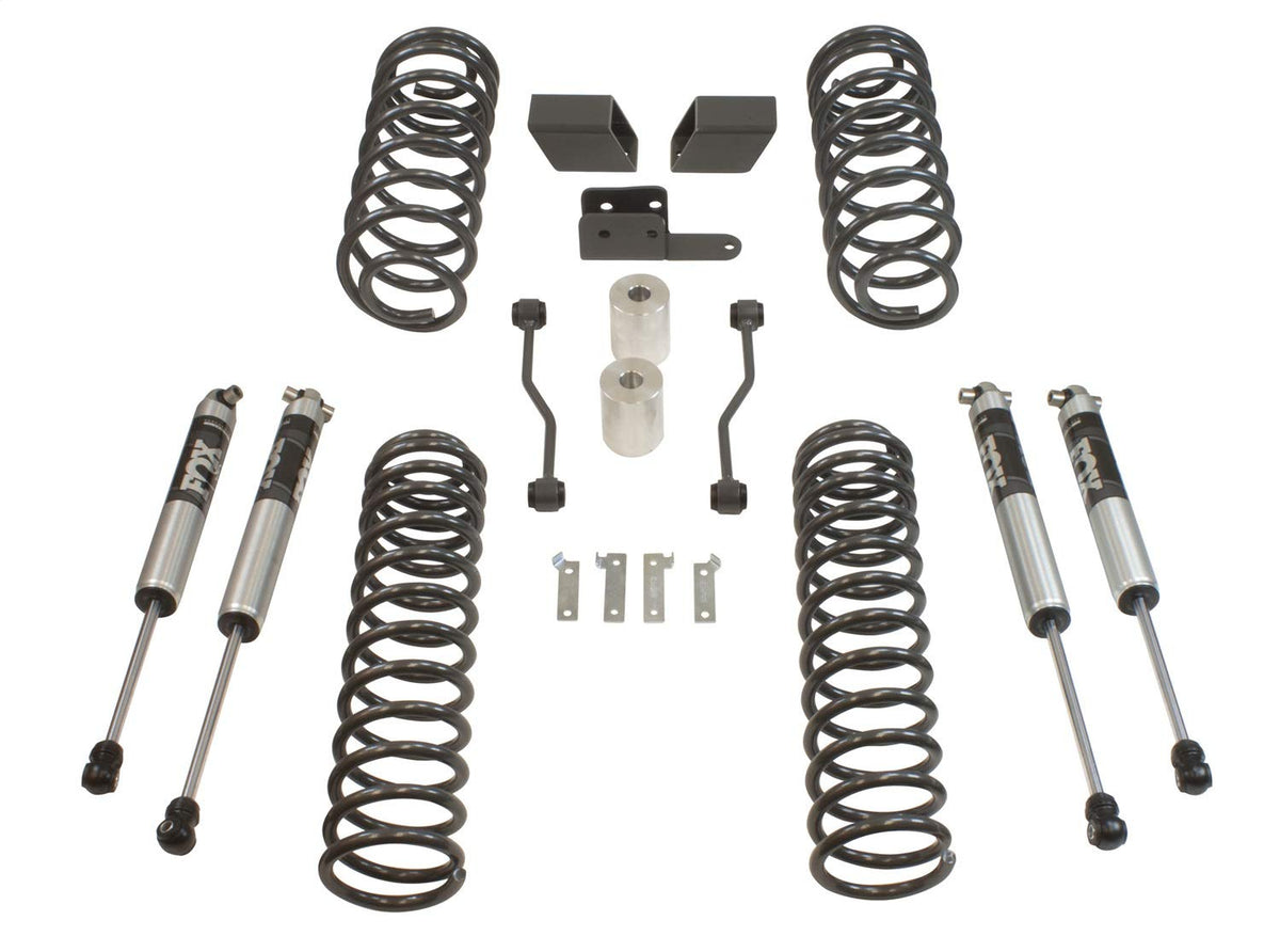 MaxTrac K949832F Max Pro Lift Kit 3 in. Lift Incl. Front And Rear Coil Springs w/Fox Shocks Max Pro Lift Kit