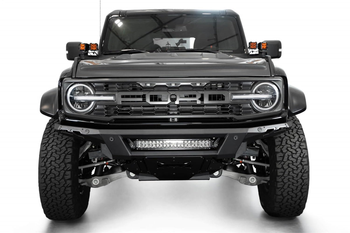 Addictive Desert Designs - F260262110103 - Addictive Desert Designs F260262110103 Phantom Front Bumper Fits 22-24 Compatible with/Replacement for Bronco