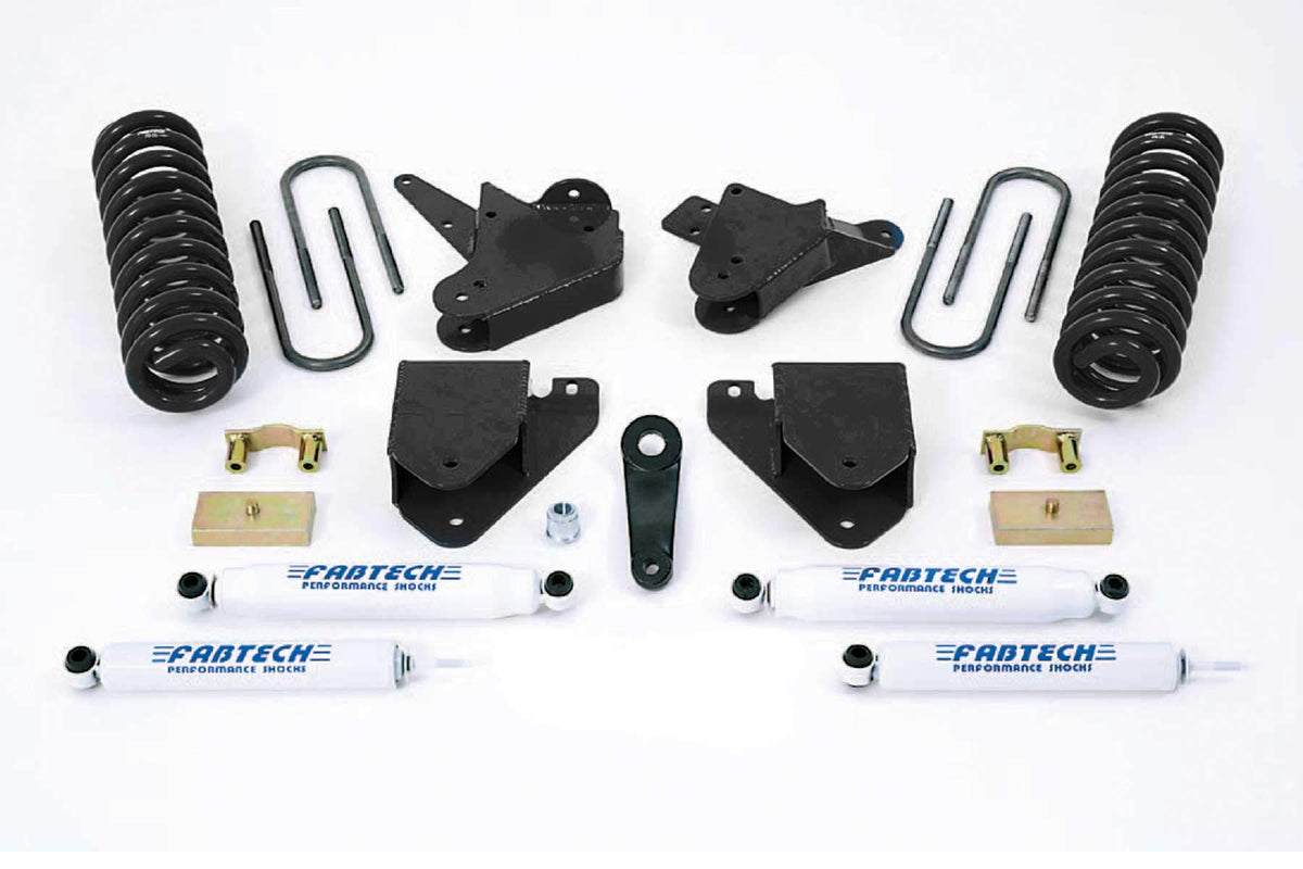 Fabtech K2099 Basic Lift System w/Shocks w/Performance Shocks 6 in. Lift Basic Lift System w/Shocks