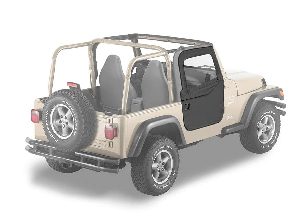 Bestop Full Fabric Doors 5178935 for Jeep Wrangler TJ 1997-2006