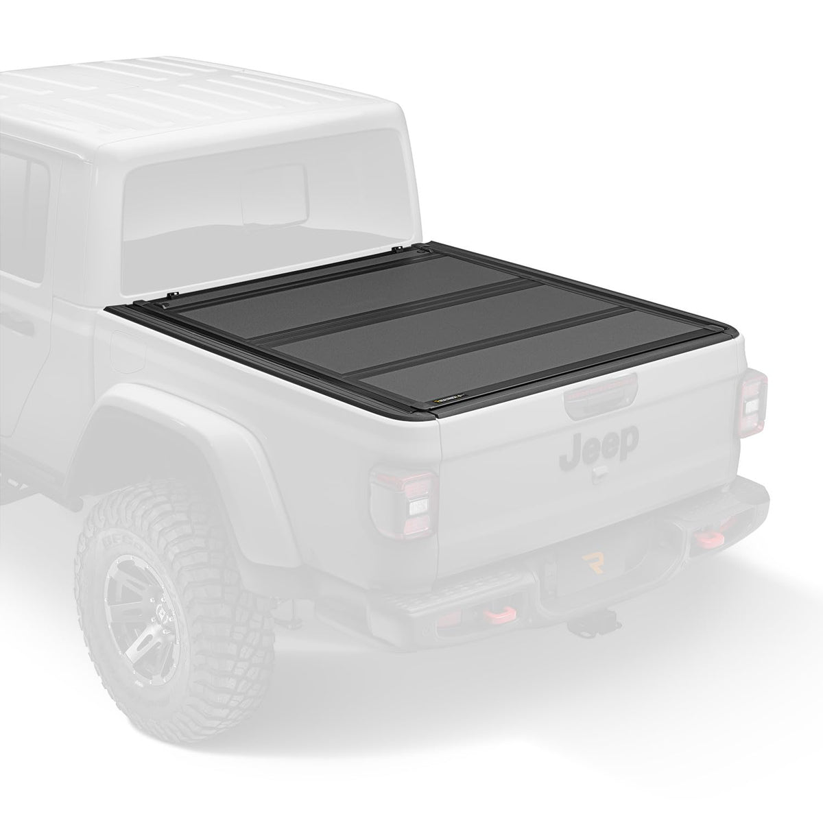 RealTruck BAK BAKFlip MX4 Hard Folding Truck Bed Tonneau Cover | 448701 | Fits 2020-2026 Jeep Gladiator 5' Bed (60.3")