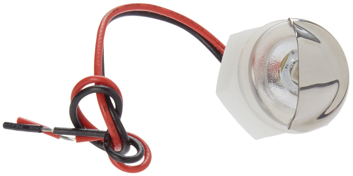 Lumitec 101145 Stainless Steel Aruba Courtesy Boat Motor Light, Blue