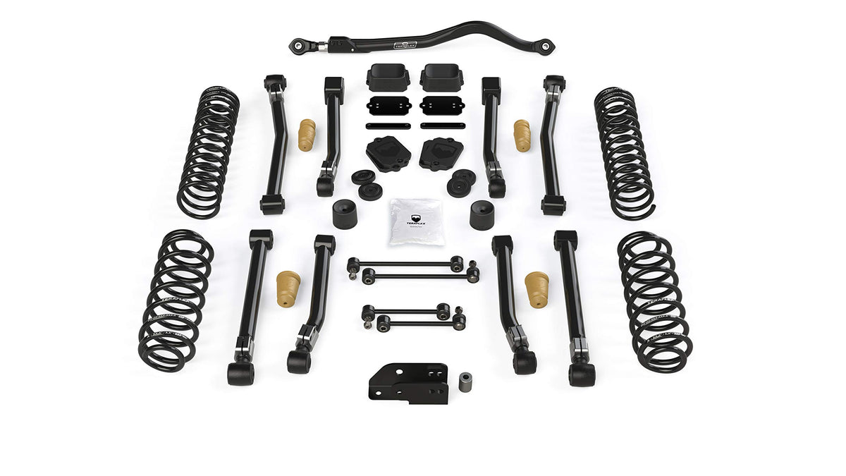 JLU 4-Door: 2.5” Alpine CT2 Short Arm Suspension System – No Shock Absorbers