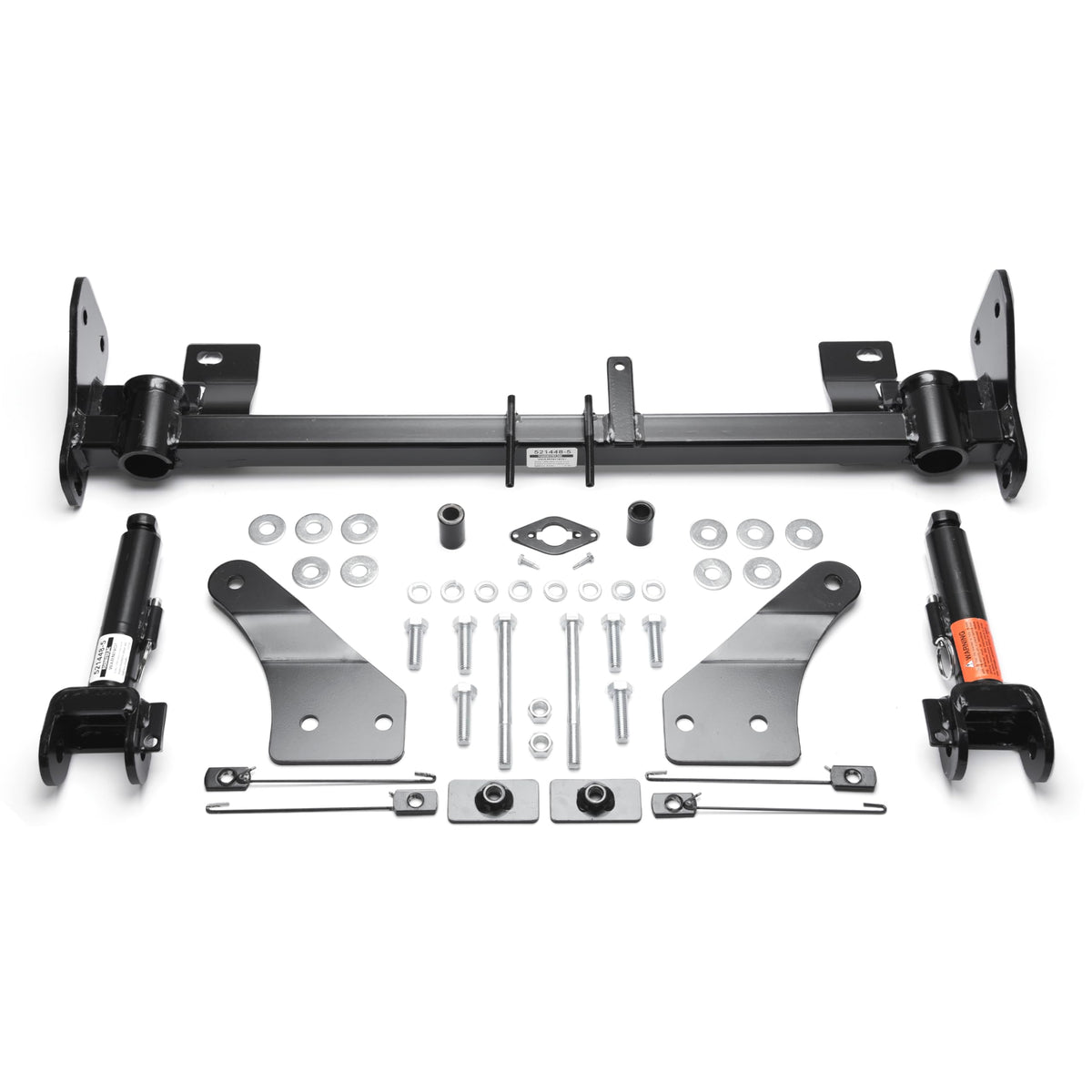 Roadmaster 521448-5 Direct Connect Base Plates Compatible with 2010-2017 Wrangler JK Models and 2018 JK Models of Sport, Sport S, Sahara and Rubicon with Plastic Skid Plate