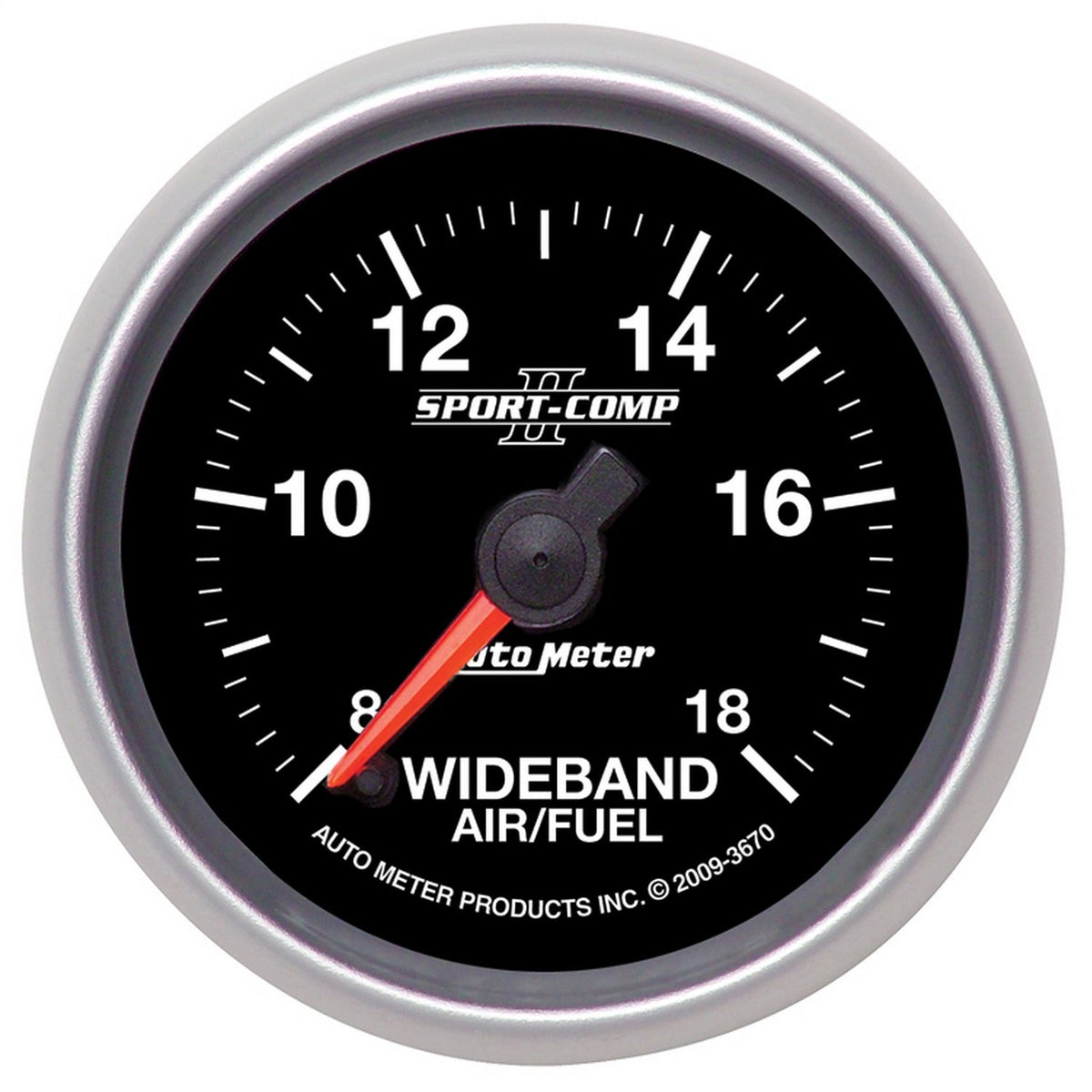 Auto Meter 3670 Sport-Comp II 2-1/16" Wideband Air/Fuel Ratio Analog Gauge