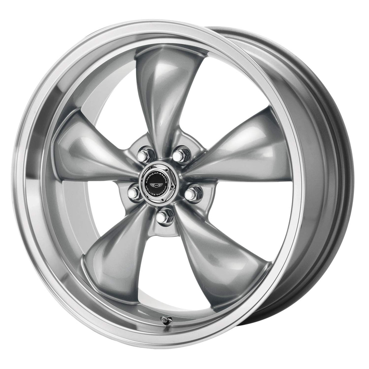 AMERICAN RACING TORQ THRUST M ANTHRACITE W/MACHINED LIP TORQ THRUST M 16x7 5x114.30 ANTHRACITE W/MACHINED LIP (35 mm) rims