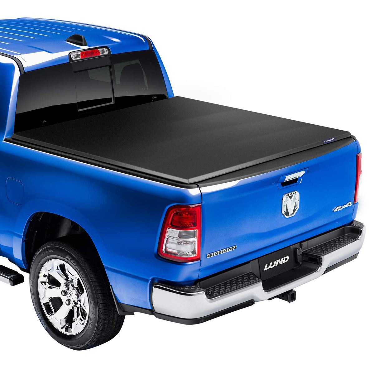 Lund Genesis Tri-Fold Soft Folding Truck Bed Tonneau Cover | 95053 | Fits 1999 - 2006, 2007 Classic Chevy/GMC Silverado/Sierra 6' 6" Bed (78")
