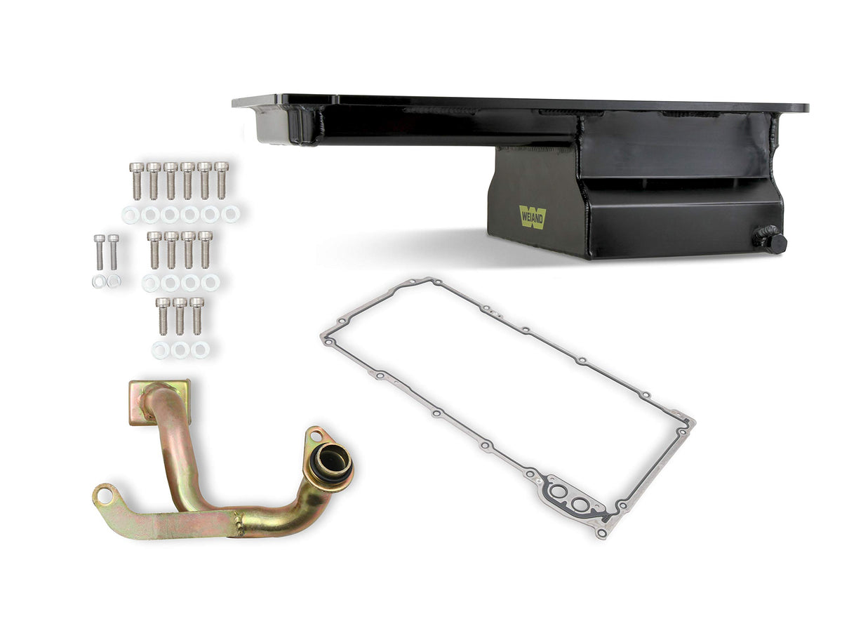 Weiand 5042WND Oil Pan Kit - Fabricated