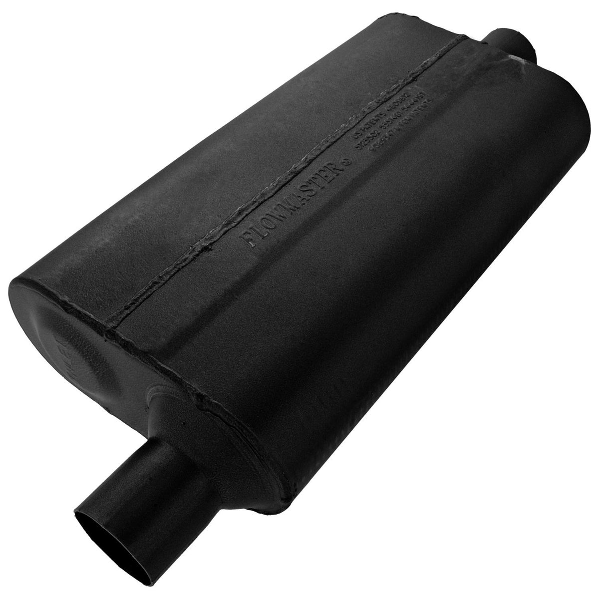 Flowmaster 842451 Flowmaster 50-Series Delta Flow Stainless Muffler - Universal 2.25in Offset/Center