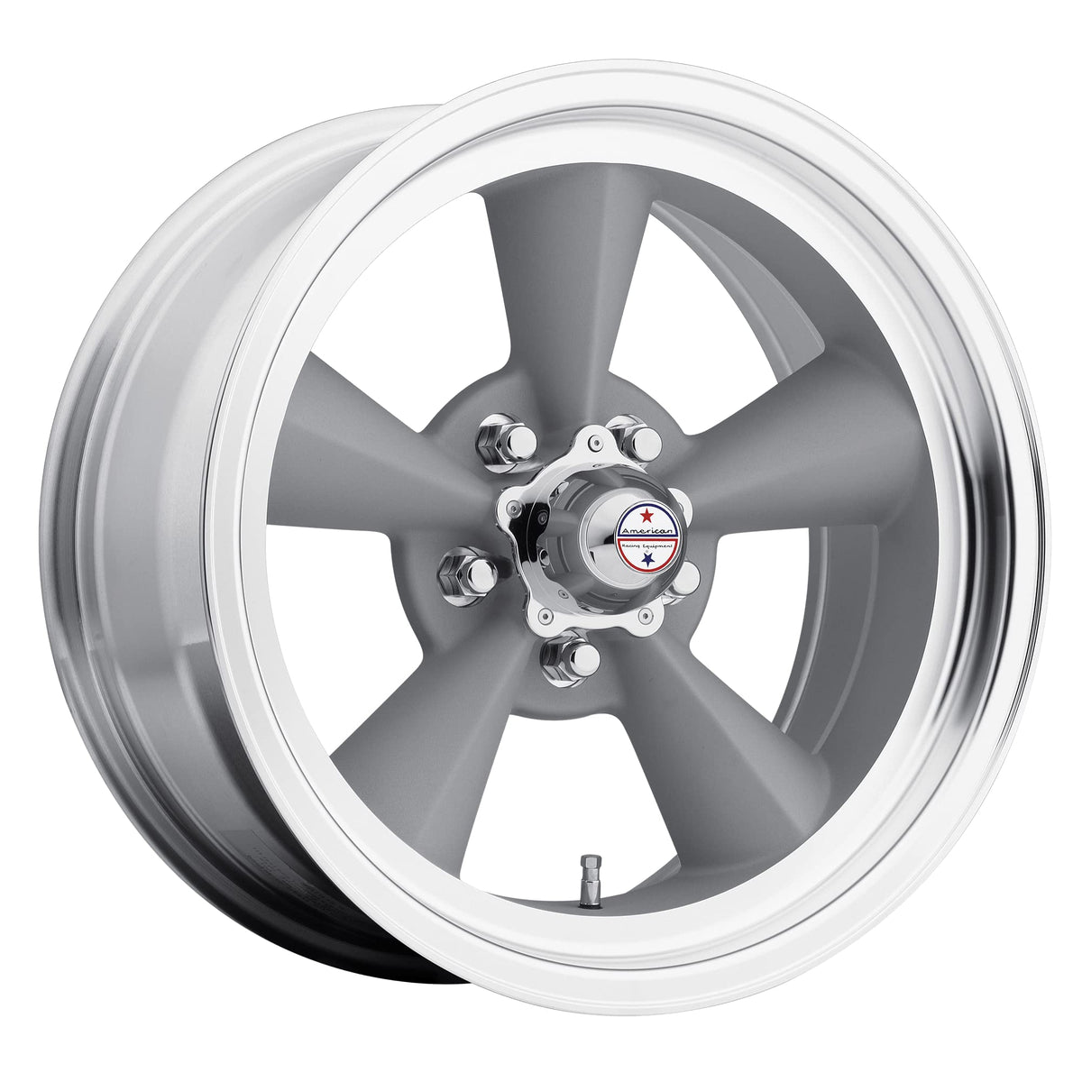 American Racing Vintage VN309 TT O 17X8 5X5.5 4.5 0mm VINTAGE SILVER MACHINED LIP - VN3097876