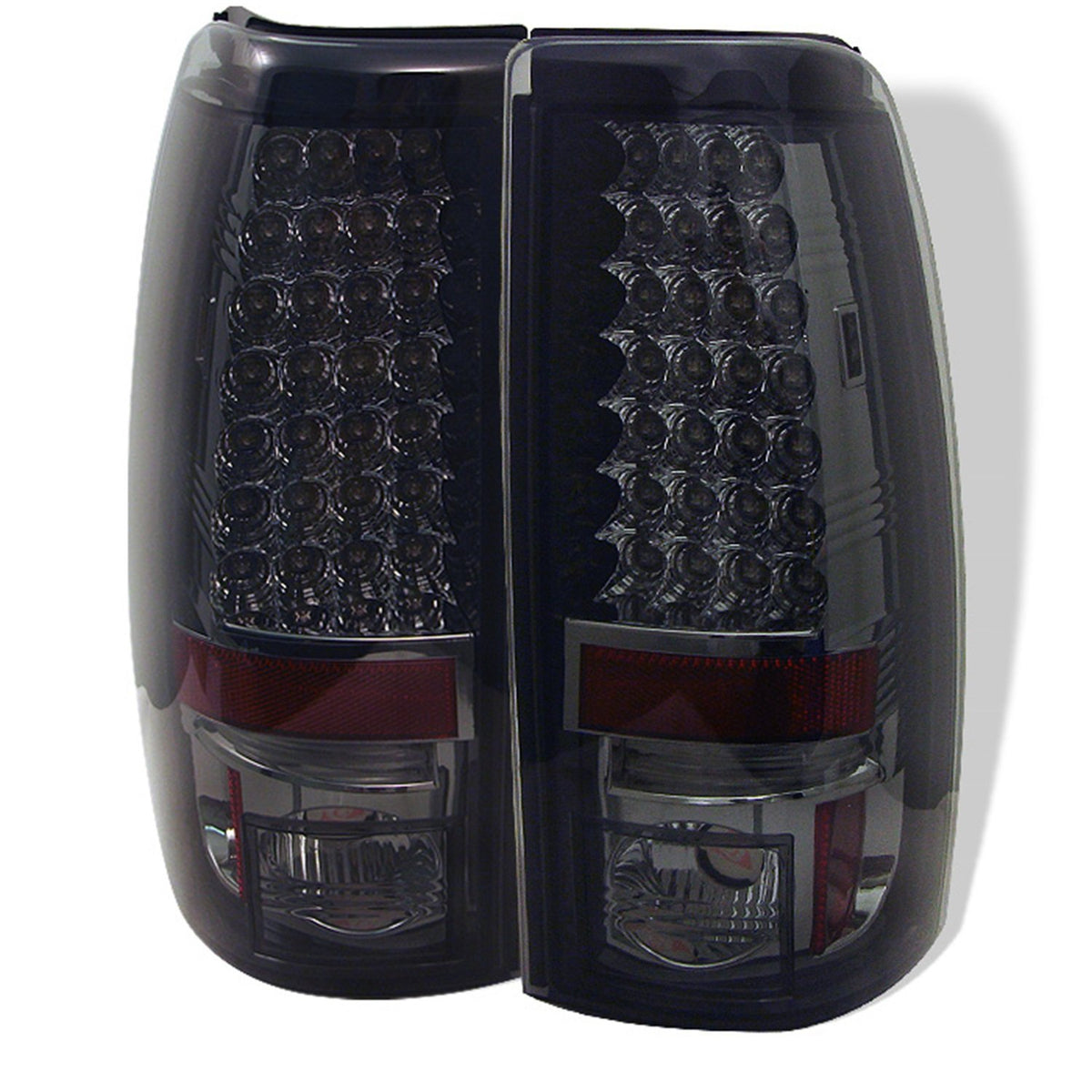 Spyder Auto Spyder 5001764 Chevy Silverado 1500/2500 03-06 and 2007 Silverado Classic ( Does Not Fit Stepside ) LED Tail Lights - Smoke