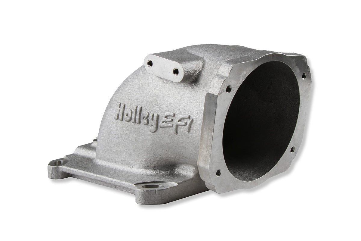 Holley EFI Intake Elbow, Gm Ls Throttle 4150 Flange