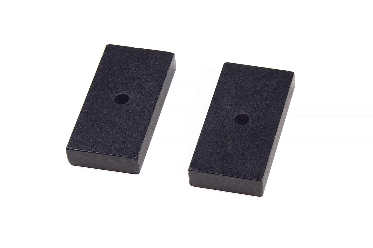 BDS069108 | Rear Lift Blocks - Steel for 1 Inch Lift | 2.5 Inch Wide | Universal Fitment