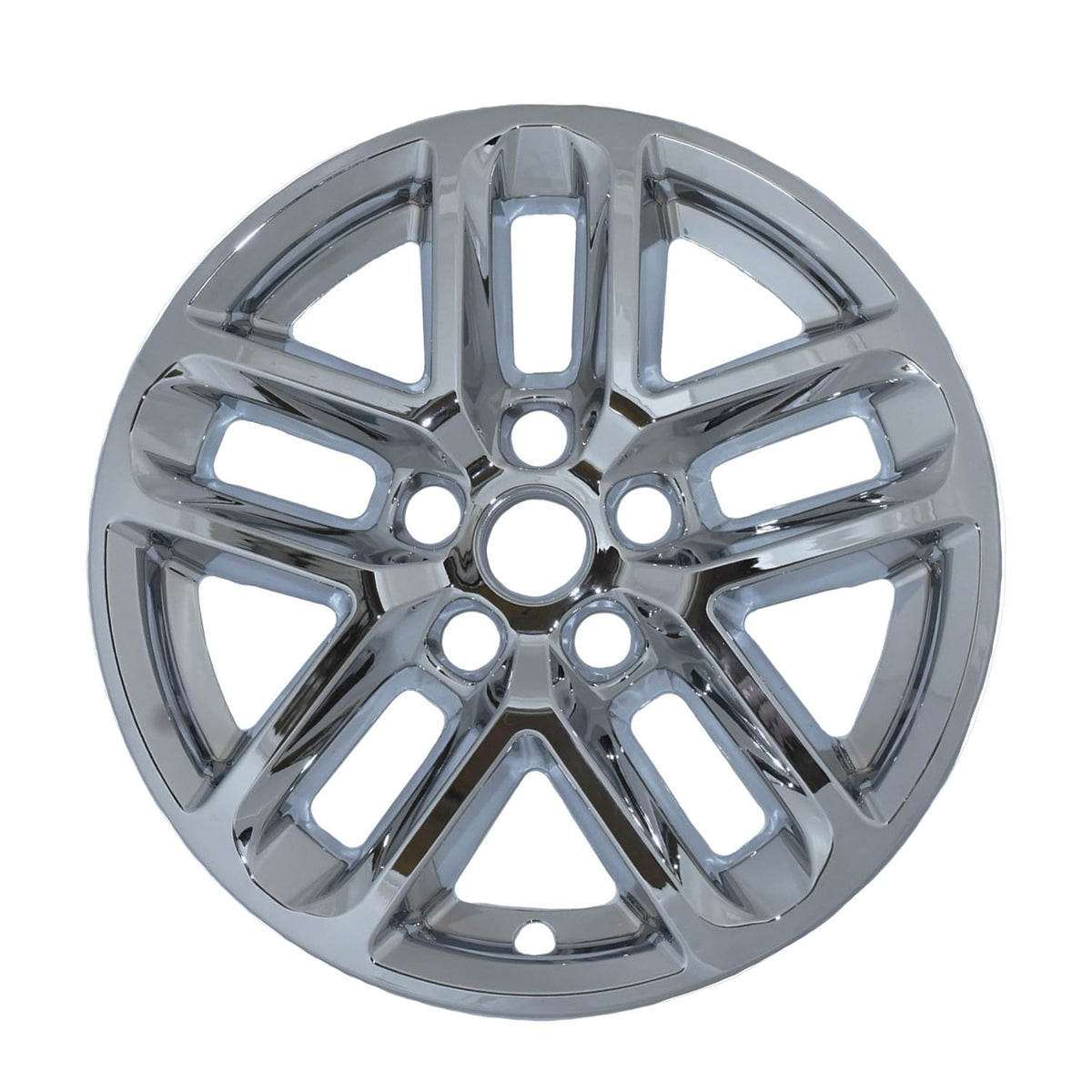 CCI Impostor ® Wheel Skins IWCIMP482X, Automotive Grade ABS, Chrome Plated/Silver, 18", Fits 2022-2025 Jeep Grand Cherokee Laredo Model