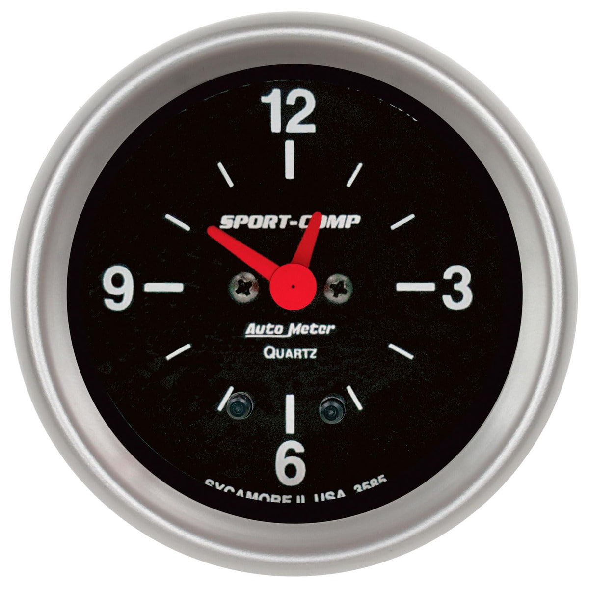 Auto Meter 3585 Sport-Comp Clock,2.625 in.