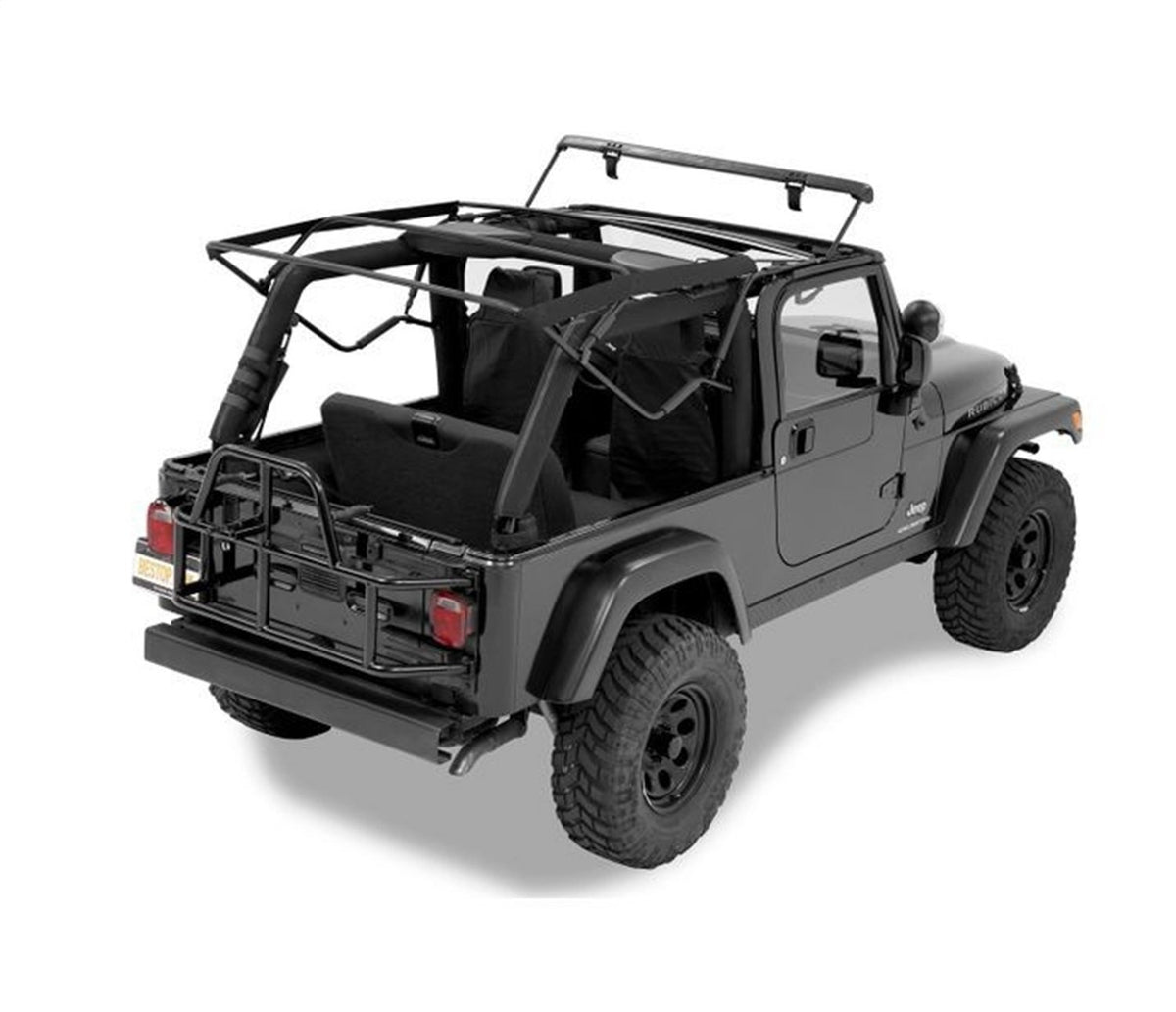 Bestop Bow & Frame Hardware Kit 5500301 for Jeep Wrangler TJ Unlimited