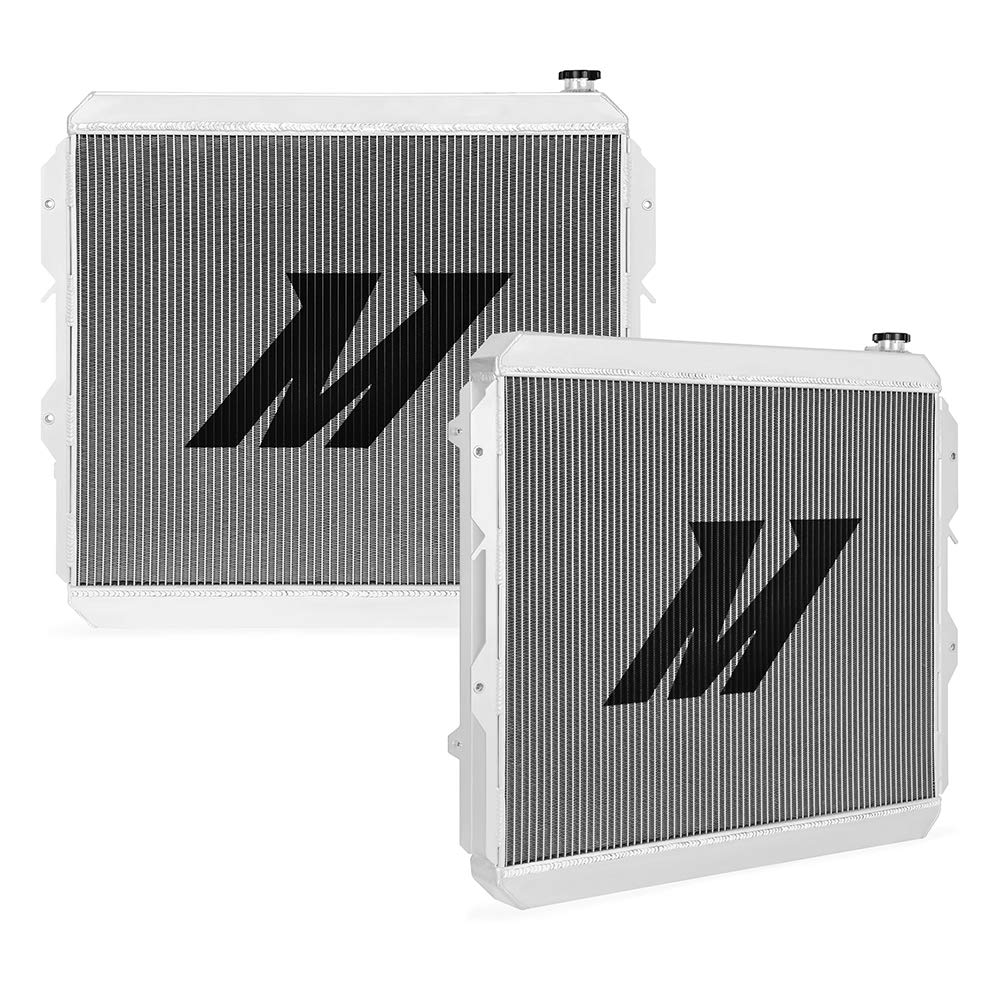 Mishimoto MMRAD-TUN-00V2 Performance Aluminum Radiator, Compatible With Toyota Tundra 4.7L Automatic, 2000-2006, silver