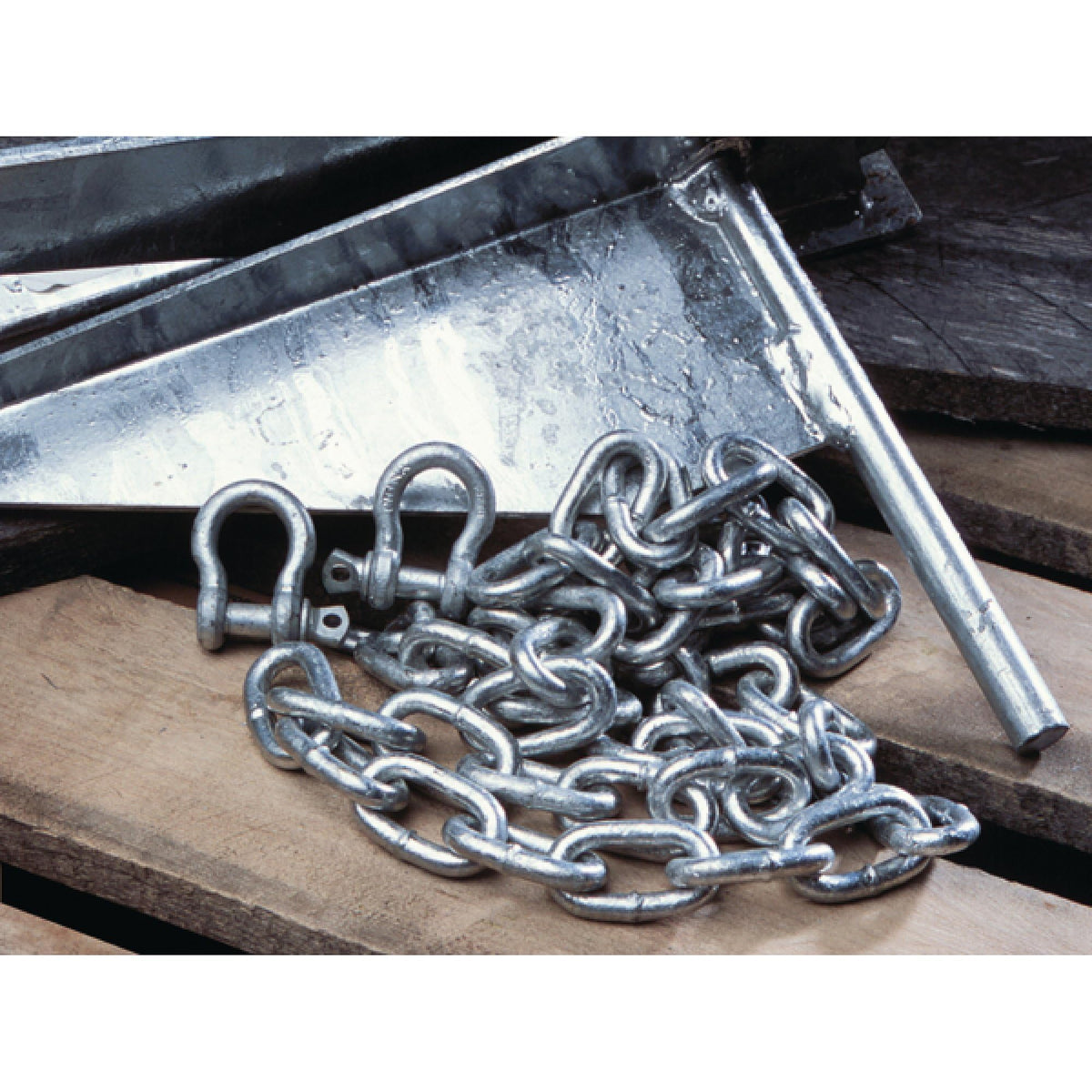 Tie Down Engineering Boat Anchor Chain | 1/4 in. x 5 ft. Chain | Anchor Accessories | Boat Accessories | Working Load 1,250 lbs