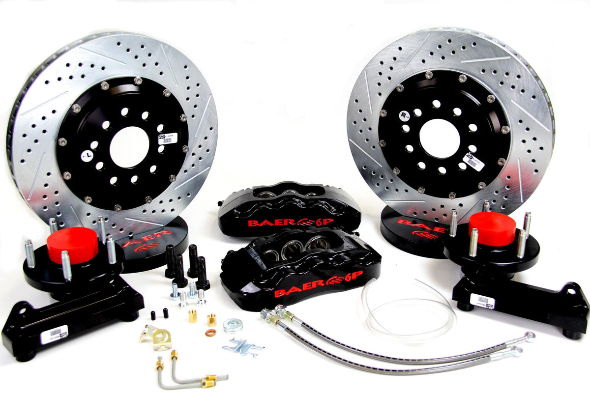 BAER BRAKES 4141039B-BKCZ Brake System (13" Front Pro+ Black 70-72 Mopar/Dodge/Plymouth E And B Body), 1 Pack