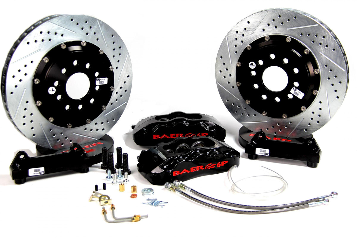 BAER BRAKES 4301332B-BKCZ Brake System (13" Front Pro+ Black 93-02 GM F Body 98-02 OE Spindle Not Included), 1 Pack