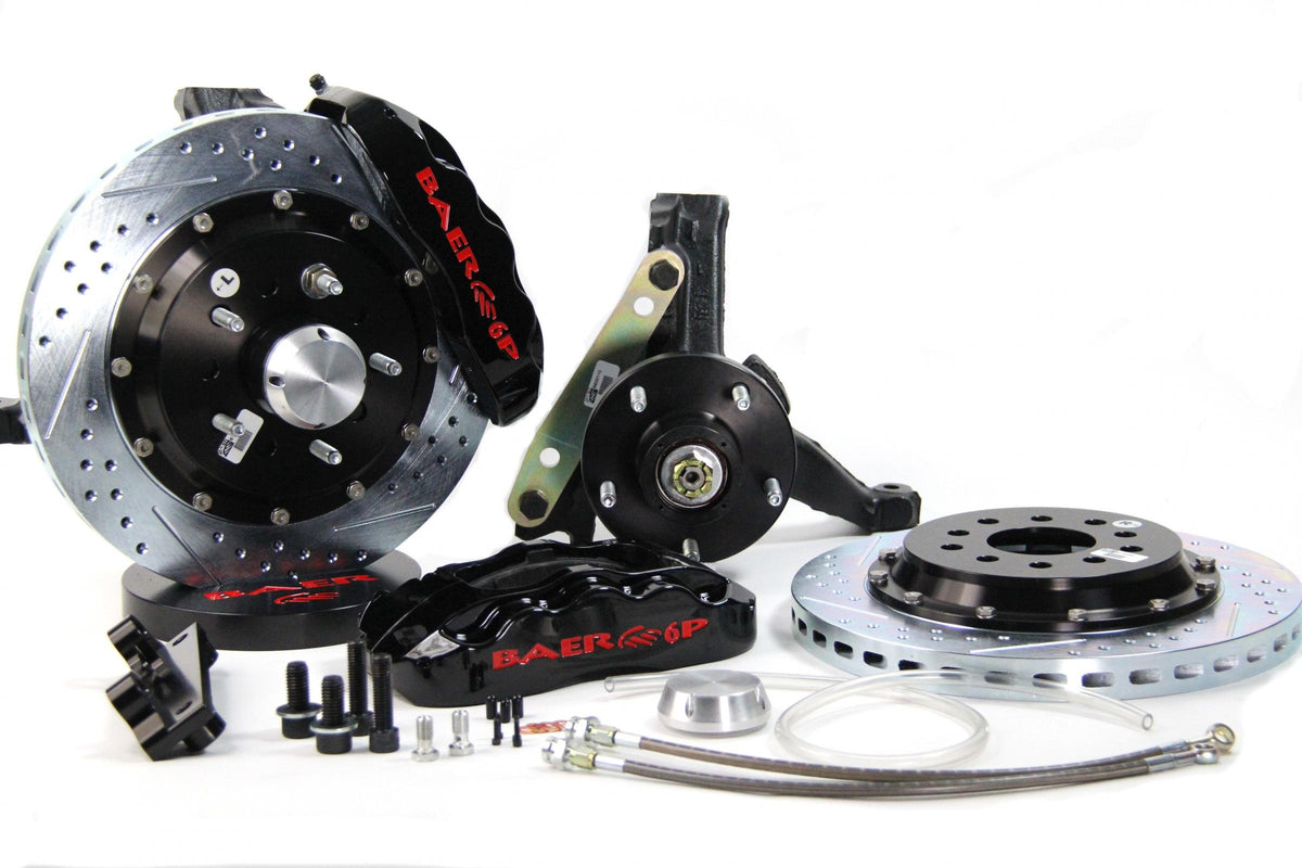 BAER BRAKES 4301413B-BKCZ Brake System (13" Front Pro+ Black 70-81 GM F Body), 1 Pack