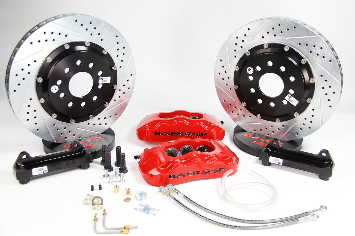 Baer Brakes - 14" Pro+ Brake Sys Frt Blk 63-82 Vette (4301179B)