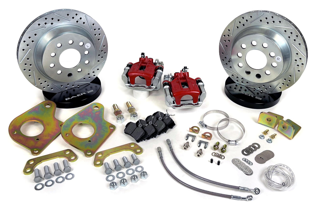Baer Brakes - 11.65" Clsc Brake Sys Rr Red 78-88 G-Bod (4302561R)