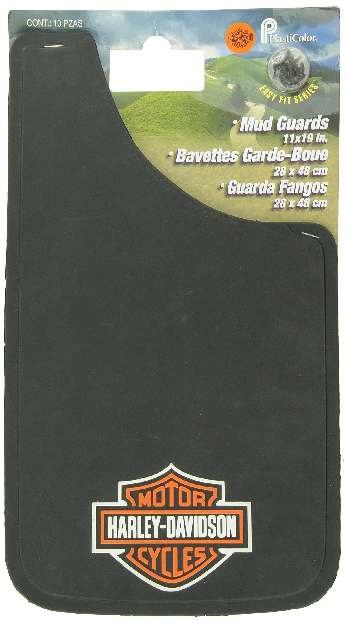 PLASTICOLOR 524 Harley Davidson Design Splash Guard Mud Flap