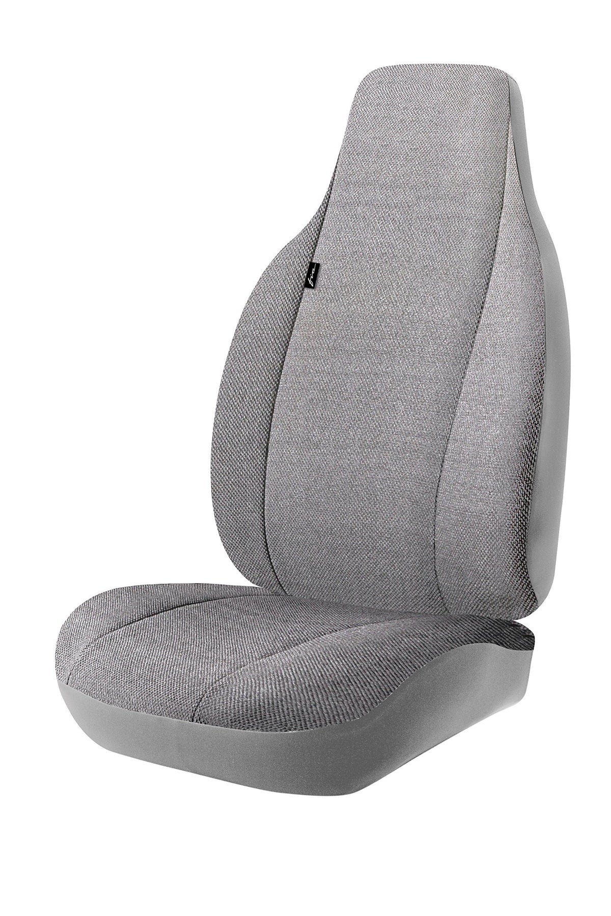 FIA TRS45-1 Gray Custom Fit Rear Seat Cover Split Seat 60/40 - Saddle Blanket (Solid Gray)