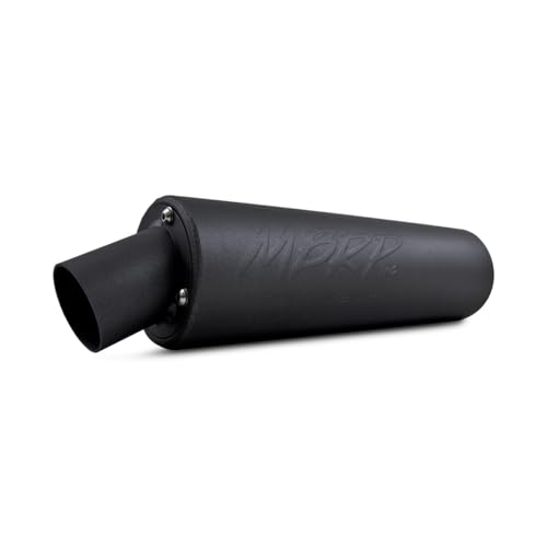 MBRP Universal Utility Muffler - Black