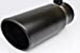 Different Trend - BQ9-405012RBK - Different Trends Compatible with/Replacement Bq9-405012Rbk Black Powder Coated 5In Rolled Slant 12In Bolt On Blk Exhaust