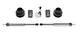Fabtech Suspension Lift Kit Coil Spacer Kit with DLSS Shocks For Ram 2500