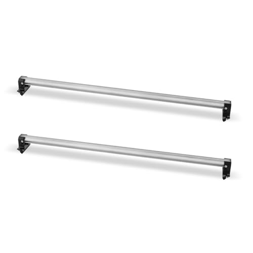 Double Cross Bar Kit for 46" CargoGlide | Includes 2 Cross Bars and 2 Footer Kits | for Service Body Truck Only