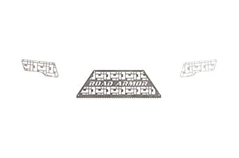 compare product Road Armor - 17-20 Ford F-250 iDentity Rear Bumper Components - iD Mesh - Raw (6172DRMD)