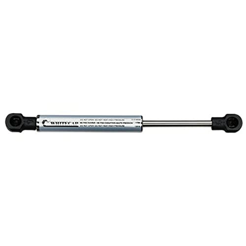 Whitecap IND Whitecap G-8640SSC 316 Stainless Steel Gas Spring - 17" Ext x 10.25" Comp, 40 lbs.