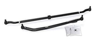 compare product TeraFlex 1863900 JL/JT HD Forged Drag Link Kit & HD Chromoly Tie Rod Kit