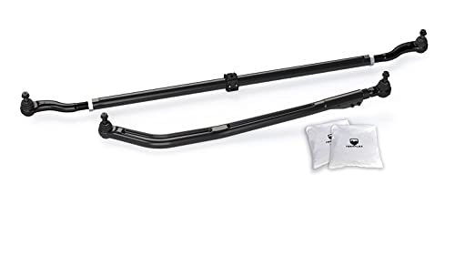 TeraFlex 1863900 JL/JT HD Forged Drag Link Kit & HD Chromoly Tie Rod Kit