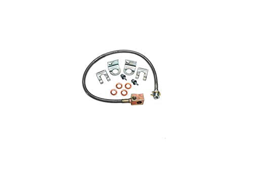 RealTruck SUPERLIFT SUSPENSION Brake Hose Kit for Jeep Wrangler TJ | Rear Bullet Proof Single Brake Hose | 91465 | Fits 1997-2005 Jeep Wrangler TJ with 4-6" Lift Kit