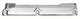 Trans-Dapt Performance Trans-Dapt 9426 Chrome Radiator Support Bracket