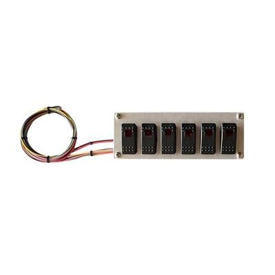 6-Position Rocker Switch Panel